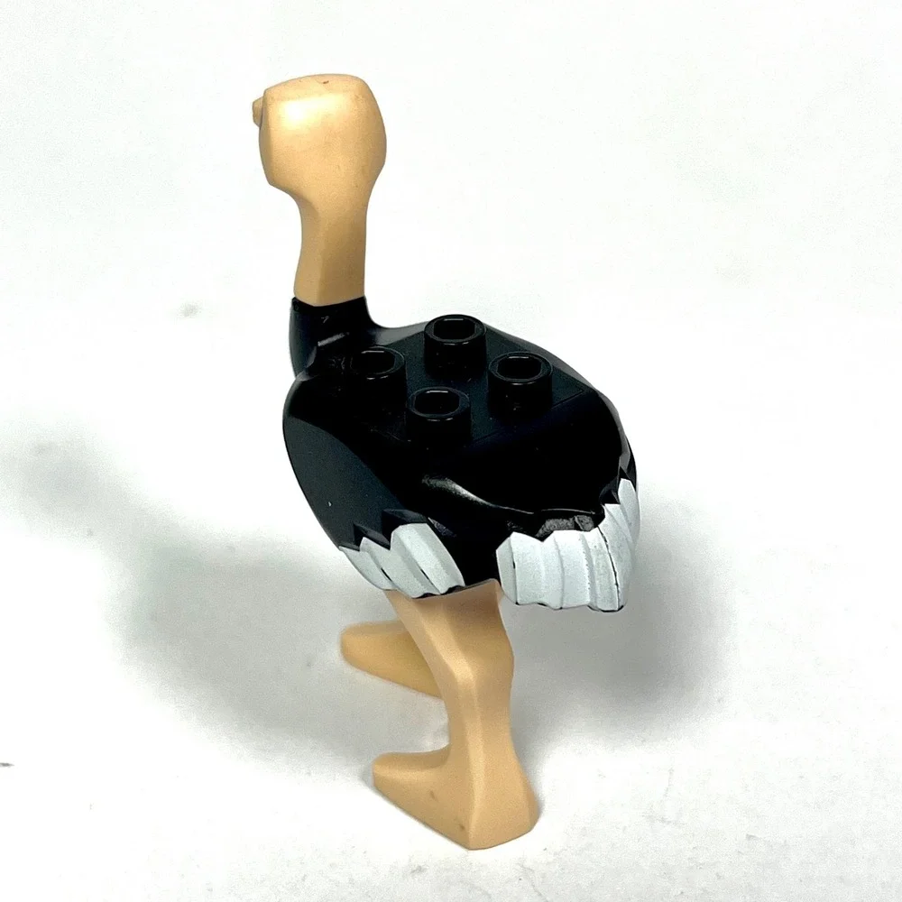LEGO Prince of Persia Ostrich Animal Black Body Light Nougat Head Legs 7570